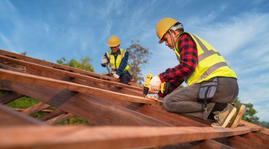 Professional metal roof installation in Stow, OH